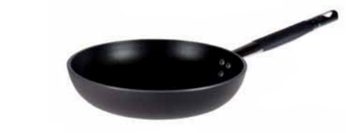 Al - Black Induction 5 mm - Straight frying pan 20cm