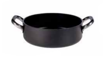 Al - Black Induction 5 mm - Casserole pot 20cm