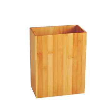 BAMBOO BATHROOM TRASH CAN